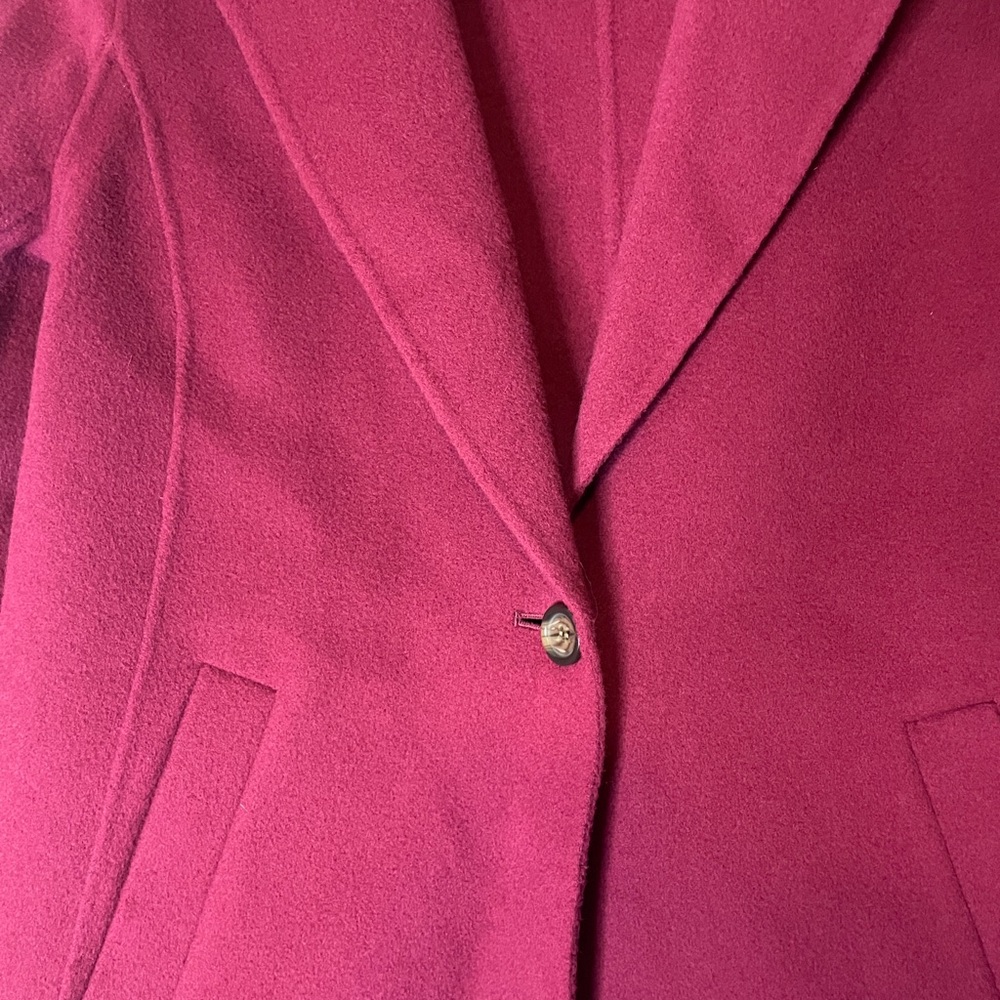 Talbot's Double Face Wing Collar Jacket Wool 2p C… - image 3